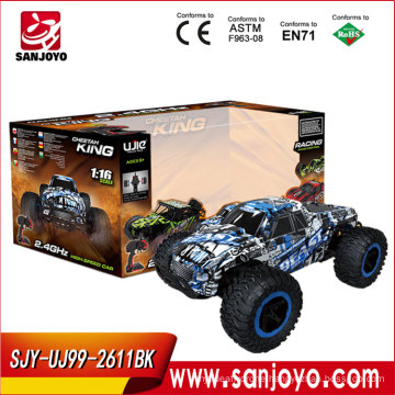 Universal SJY-UJ99-2611BK 2.4GHz Plastic RC Racing Car High Speed Toy Car Scale Model Remote Control Car